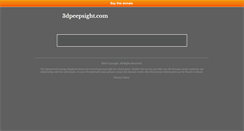 Desktop Screenshot of 3dpeepsight.com